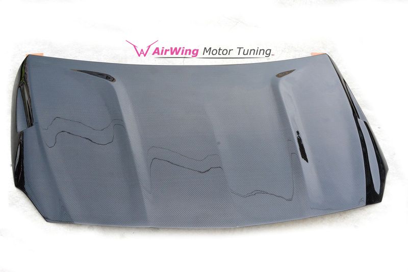 Benz W176 carbon fiber bonnet 04